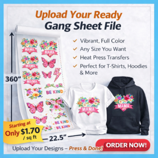 Custom DTF Transfer – DTF Gang Roll