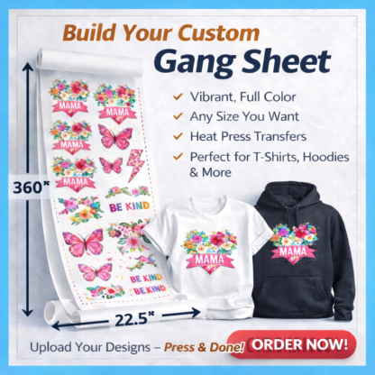 Create a gang Sheet – Rapid DTF
