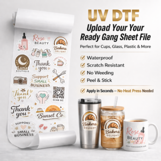 UV DTF Sticker - Upload Ready Gang Sheet